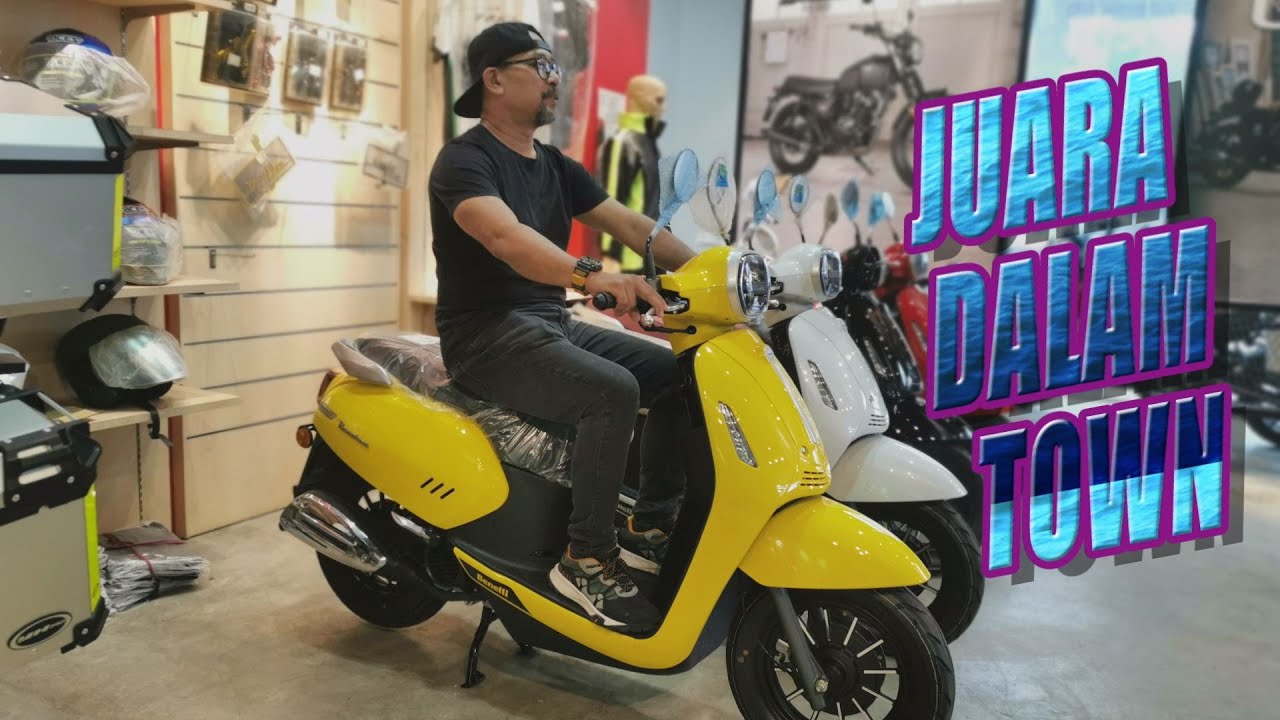 Benelli Panarea 125 | Reka Bentuk Klasik, Comel & Mudah Mencilok