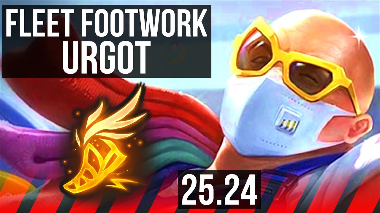 URGOT vs GAREN (TOP) | Fleet Footwork, Good KDA: 11/2/8 | KR Master | 25.24