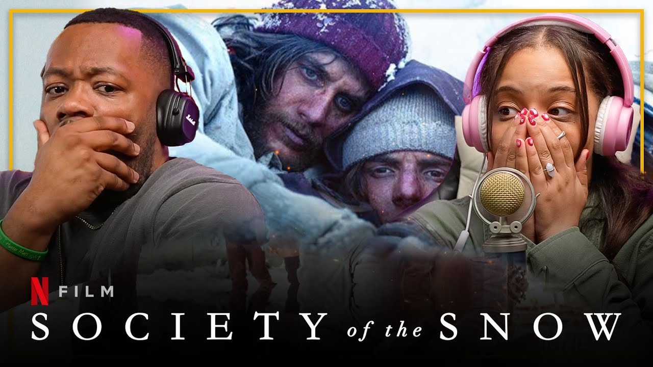 SOCIETY OF THE SNOW (First Time Watching) Movie REACTION | THIS BROKE US...