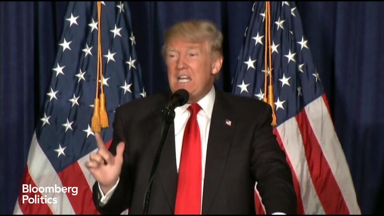Donald Trump Promises 'America-First' Foreign Policy