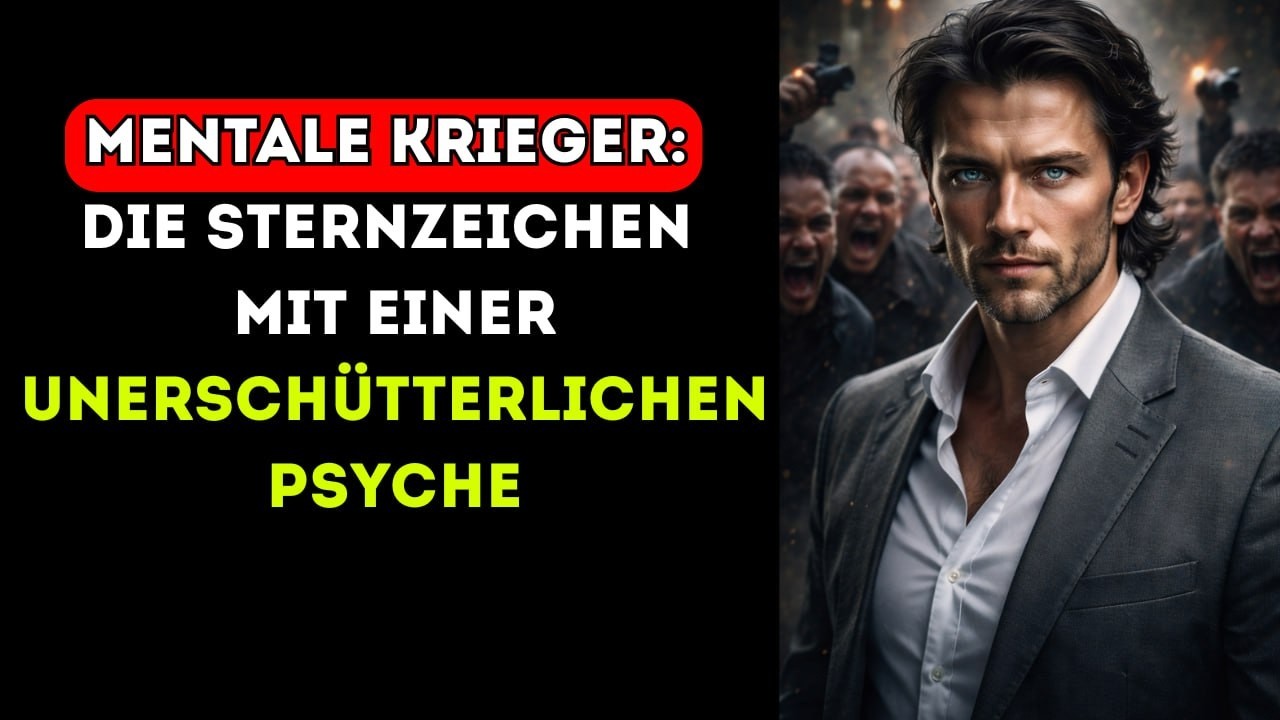 Mentale Krieger: Die Sternzeichen mit einer unerschütterlichen Psyche
