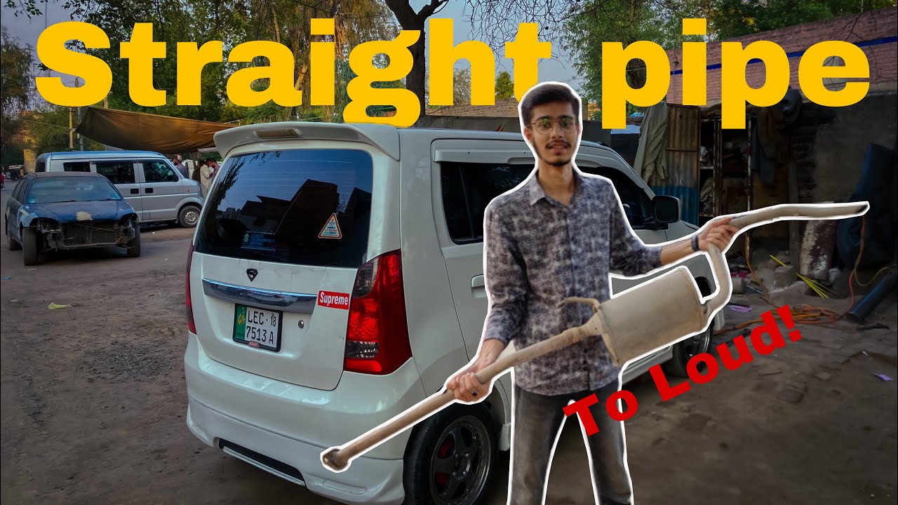 Finally Wagon R |Straight Pipe| EXHAUST🔥| Vlog 2