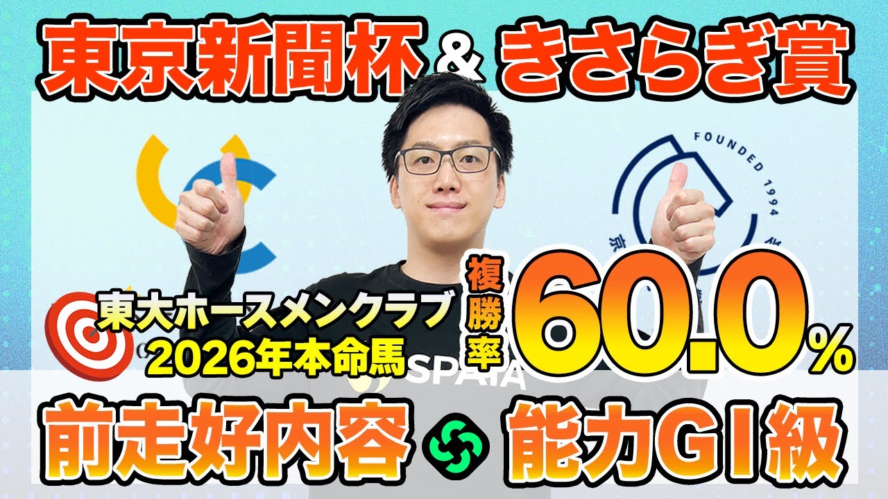 【東京新聞杯・きさらぎ賞 2026最終予想】東大HCは昨年勝ち馬ウォーターリヒト本命！京大競馬研の本命はGⅠ馬級の能力を持つ（東大・京大式）