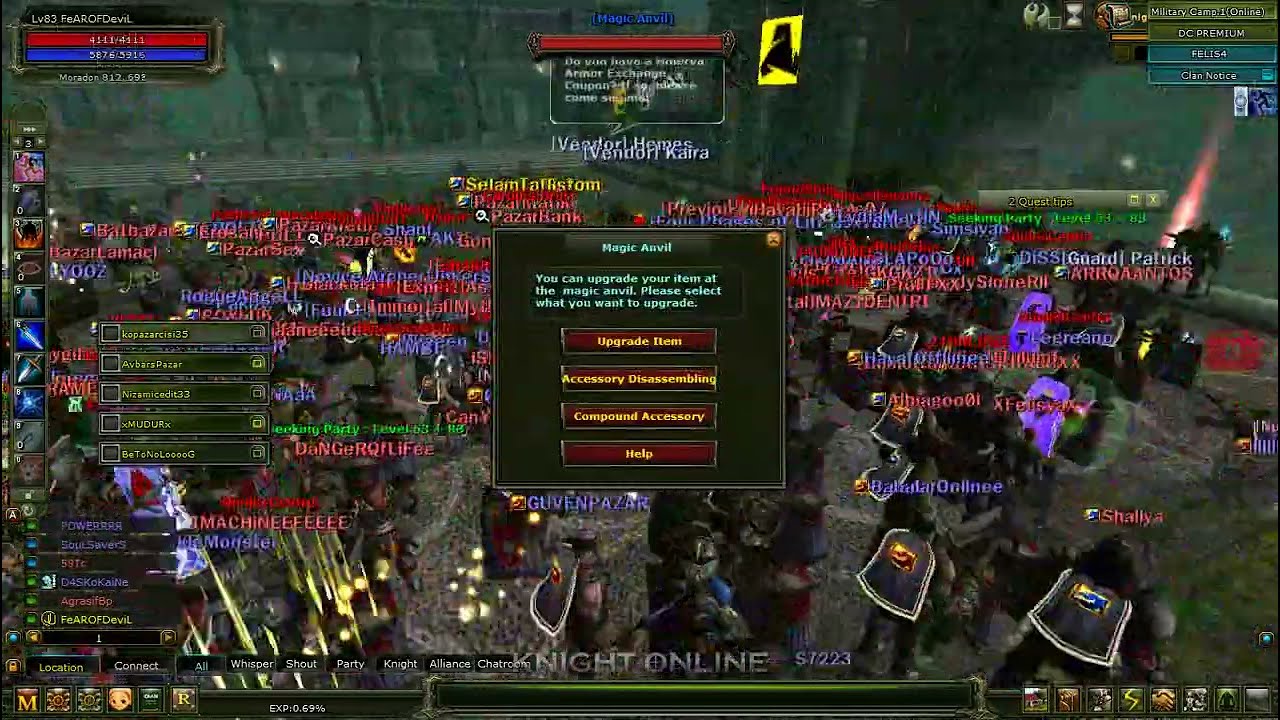 Yeni server felix te küçük caplı İTEM BASMA