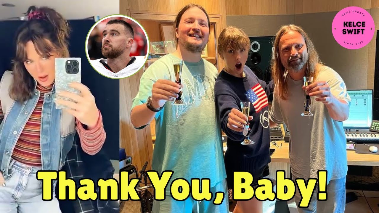 Taylor Swift THANKS Travis Kelce as she CELEBRATES exciting news amid their wedding plan