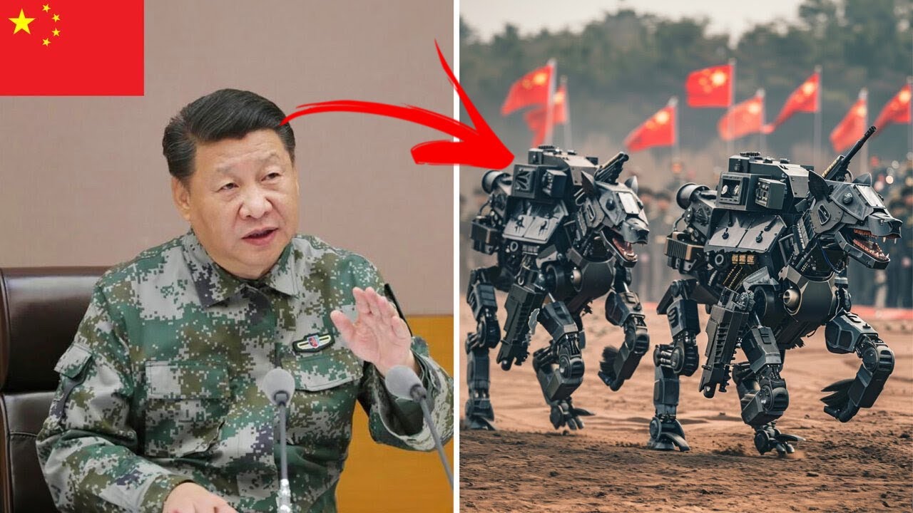 A kínai robotkutyákból álló hadsereg!