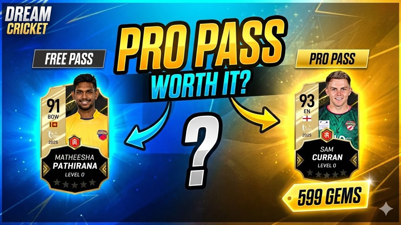 Is 93 OVR Sam Curran BROKEN? 😱 Dream Cricket Pro Pass Review 