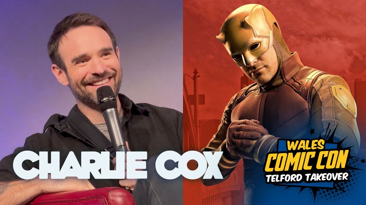 Панель Чарли Кокса / Сорвиголовы — Wales Comic Con, ноябрь 2023 г.