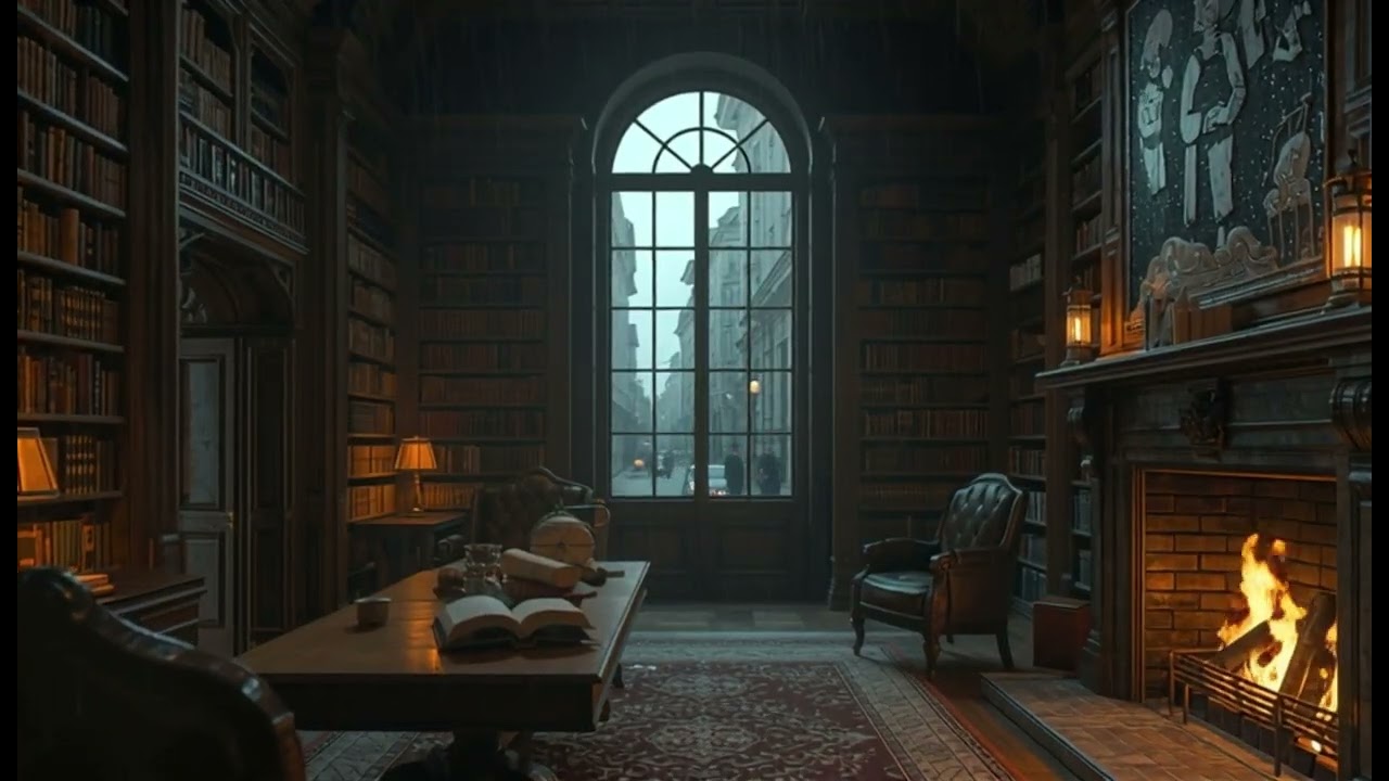 you’re in a 19th century library trying to figure it all out...