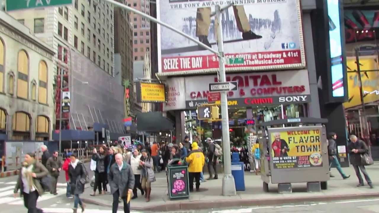 A Walk Through Times Square on Wednesday March 20, 2013, Part 2 of 2.