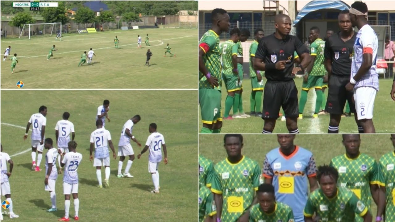 Highlights : Nsoatreman FC 1 - 0 RTU || goal and chances missed ...