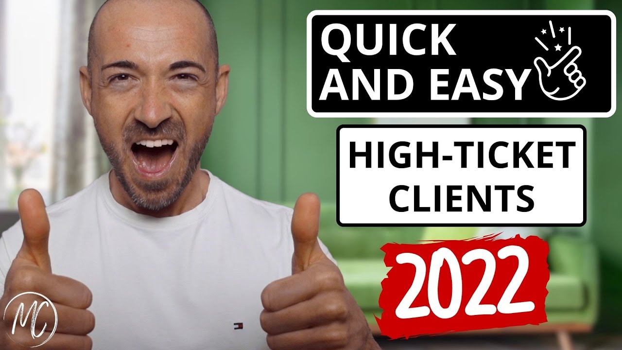 Quick And Easy Way To Find High Ticket Clients in 2022 🤩