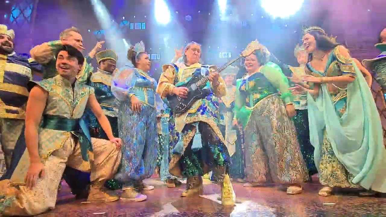 The marlowe theatre panto 2023/24 Alladin 2/12/23 @marlowetheatre #marlowepanto