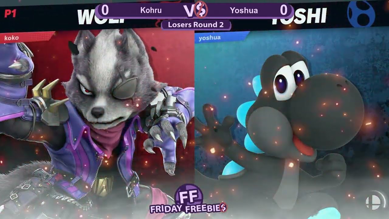 Friday Freebies 39: Kohru vs Yoshua - Losers Round 2 | Ultimate Singles
