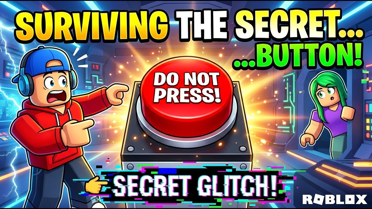 Roblox all secret glitches in don't press the button 4