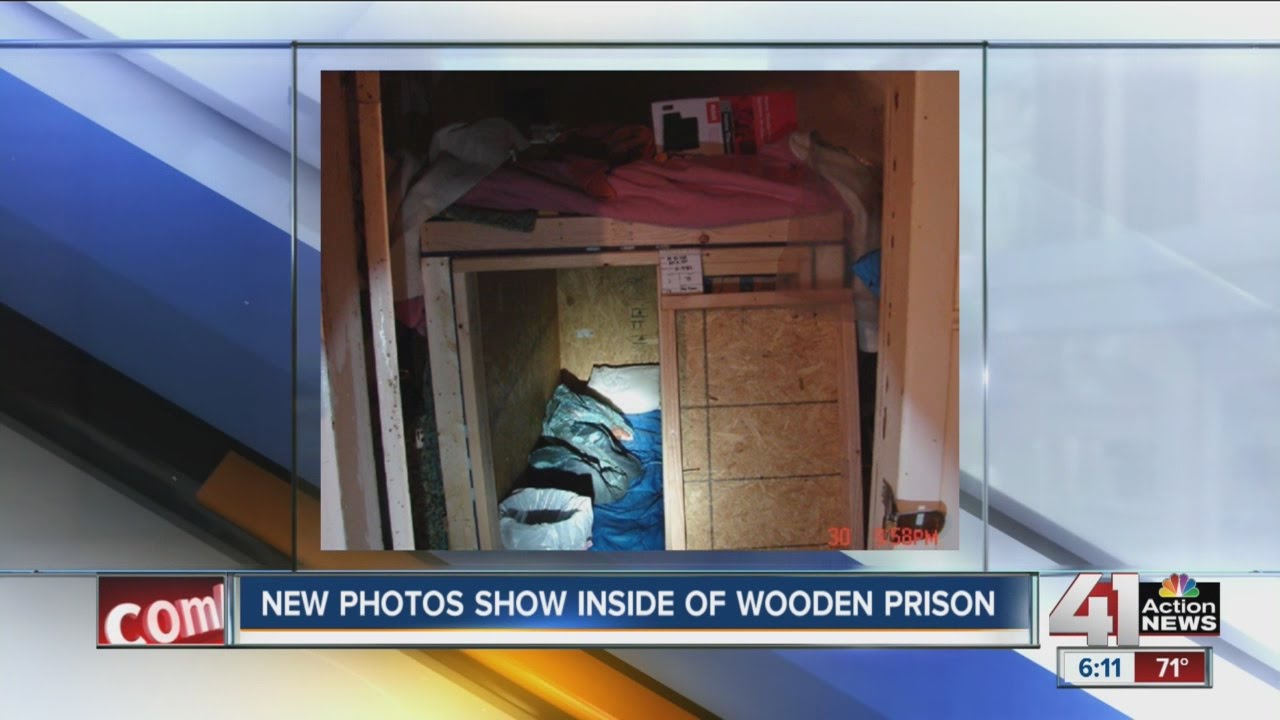 Photos show box Sedalia police says woman was kept in