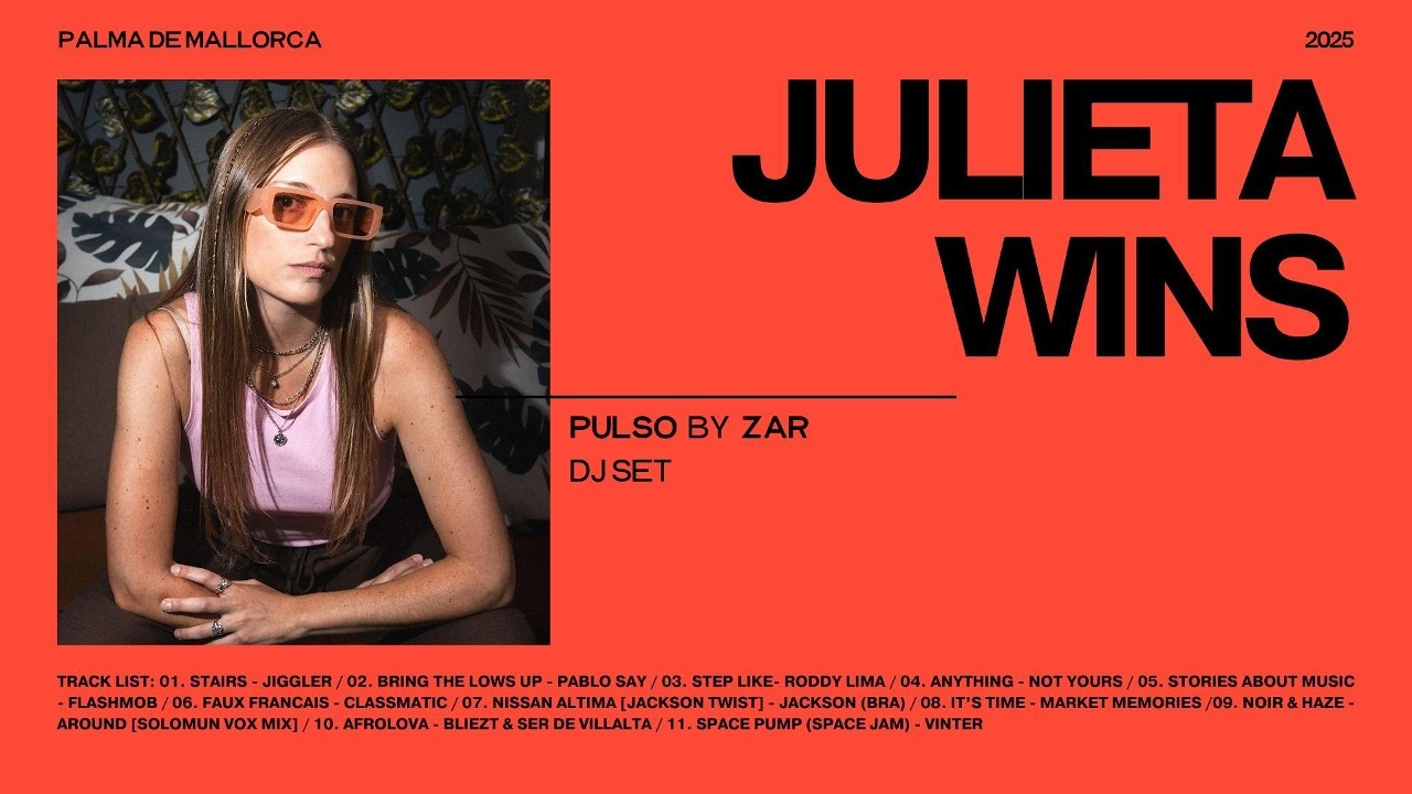 Julieta Wins | House & Tech House Club Vibes – Pulso by Zar Mallorca