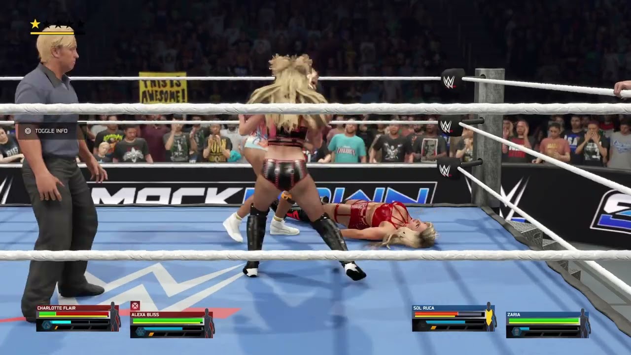 WWE 2K25 - Smackdown | Part 1 | Alexa Bliss & Charlotte Flair Vs Sol Ruca & ZARIA