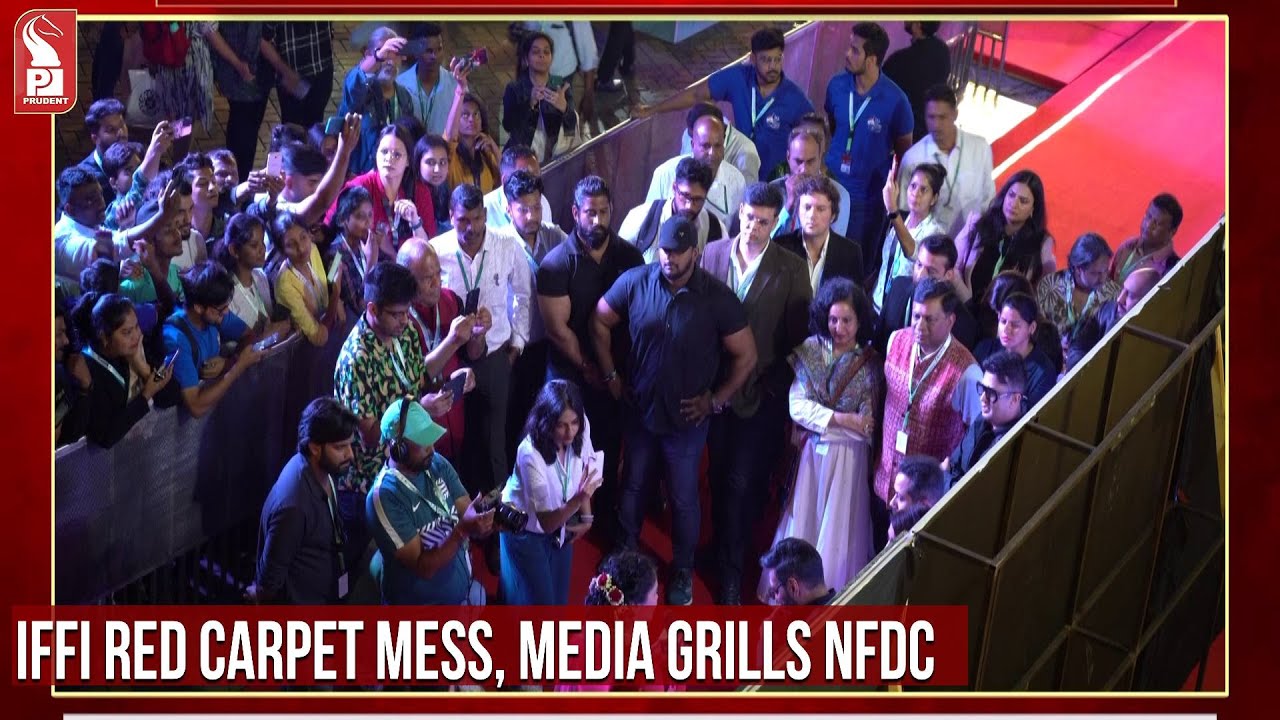 IFFI RED CARPET MESS, MEDIA GRILLS NFDC | Prudent Media Goa