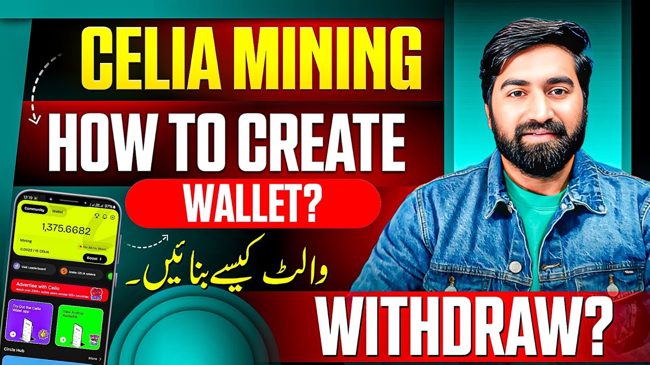Celia Mining App - Create & Connect Wallet | Celia Wallet Kaisay Banayen Full Process 
