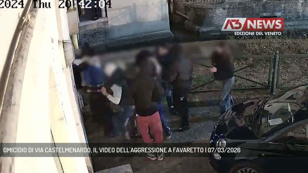 OMICIDIO DI VIA CASTELMENARDO, IL VIDEO DELL'AGGRESSIONE A FAVARETTO | 07/03/2026