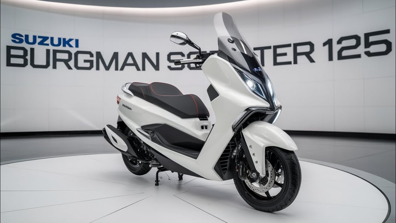 2026 Suzuki Burgman 125 First Look – Comfort, Style, Features, Performance & Price!