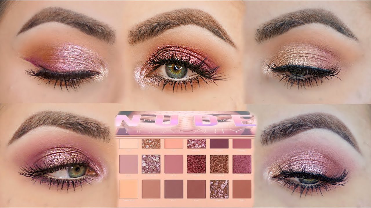 5 ОБРАЗОВ 1 ПАЛЕТКА | ПЯТЬ ОБРАЗОВ ДЛЯ ГЛАЗ С НОВОЙ ПАЛЕТКОЙ ТЕНЕЙ NUDE HUDA BEAUTY | PATTY