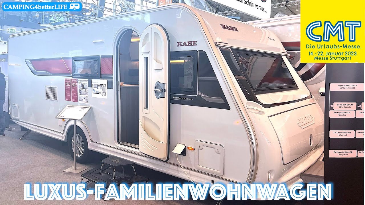 Kabe Estate 600 GDL - Stockbetten und voll wintertauglich I Luxus - Wohnwagen