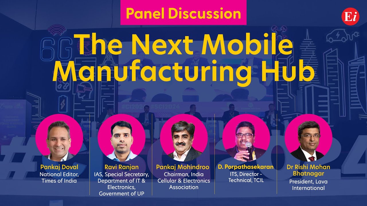 India, the Next Mobile Manufacturing Hub | A Conference at Convergence India 2024