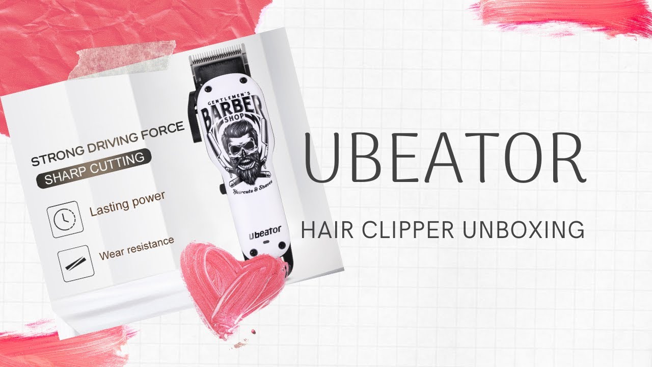 Ubeator Hair Clipper Skull Design UNBOXING | Digital Hair Clipper Rechargeable