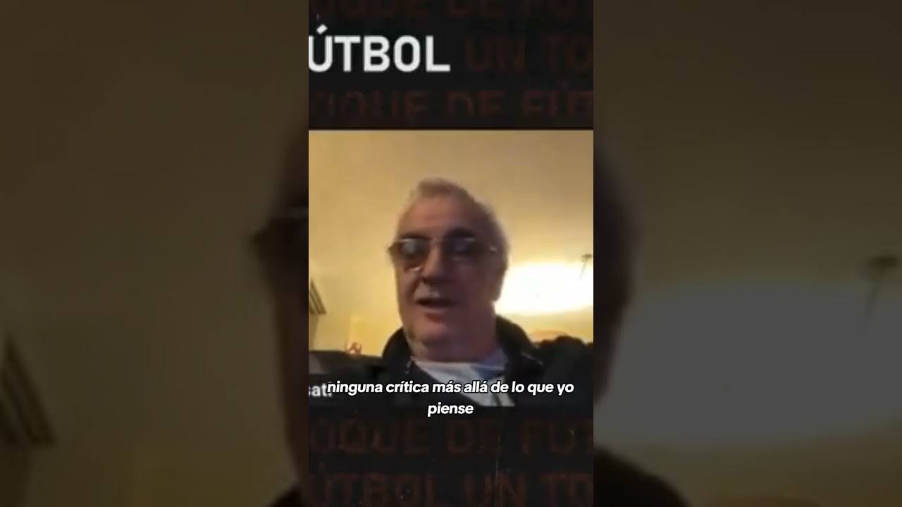 JORGE FOSSATI: &ldquo;𝐌𝐄 𝐈𝐌𝐏𝐎𝐑𝐓𝐀 𝐔𝐍 𝐇𝐔𝐄𝐕𝐎 𝐋𝐎 𝐐𝐔𝐄 𝐏𝐈𝐄𝐍𝐒𝐄𝐍, 𝐒𝐈 𝐄𝐒𝐓𝐀 𝐁𝐈𝐄𝐍 𝐋𝐎 𝐕𝐎𝐘 𝐀 𝐂𝐎𝐍𝐕𝐎𝐂𝐀𝐑