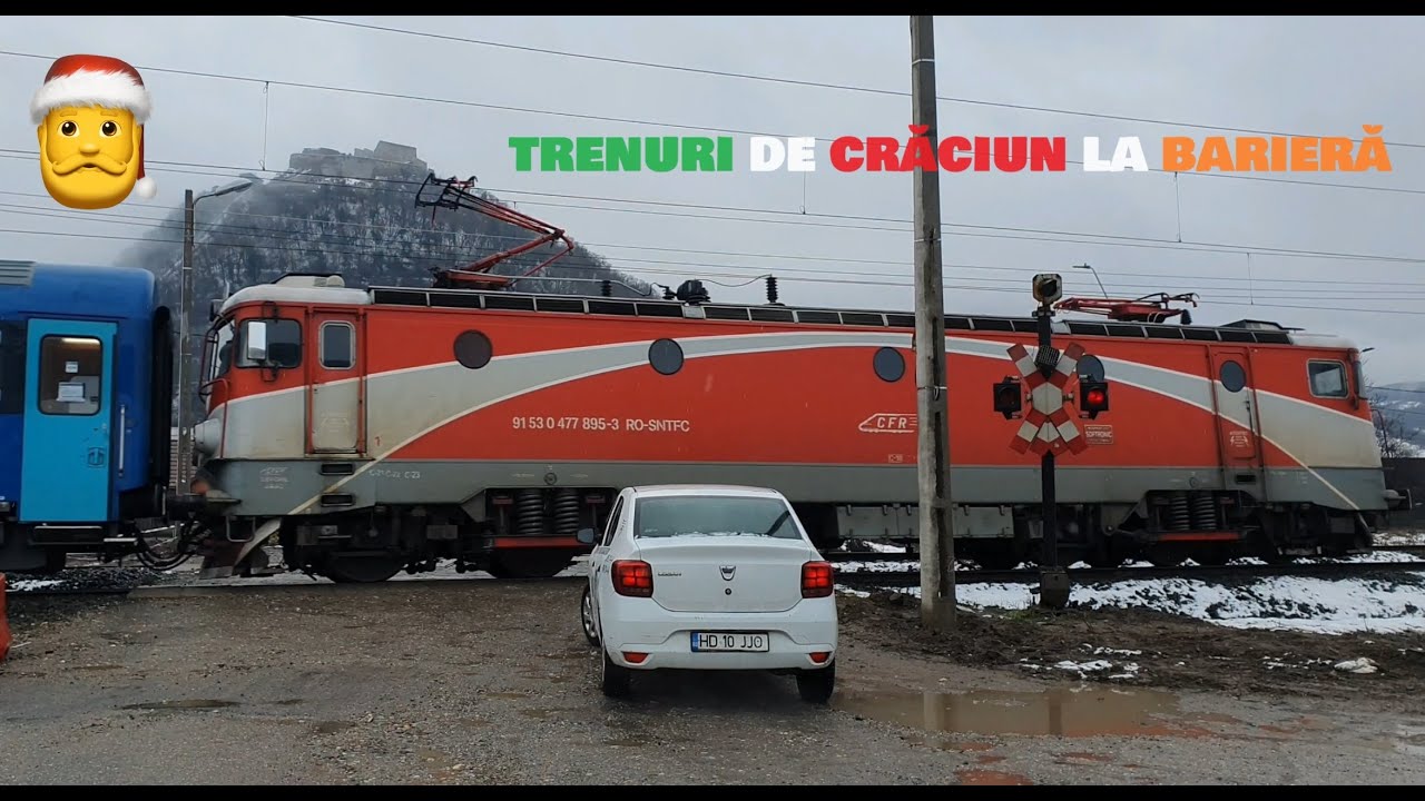 [4K] Trenuri la barieră în preajma Crăciunului