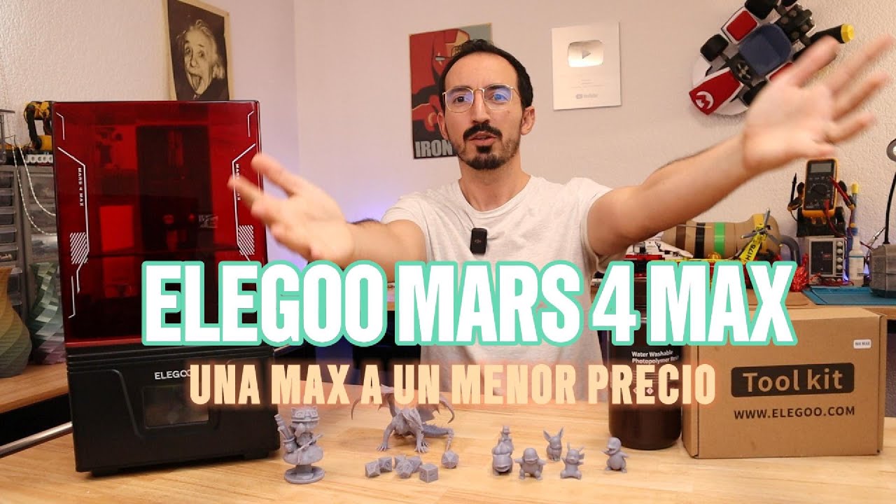 Elegoo Mars 4 Max - Reseña