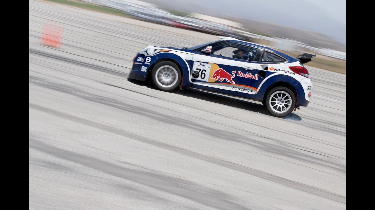 Robbie Maddison Runs RallyCross Test Laps w/Rhys Millen in the Hyundai Veloster