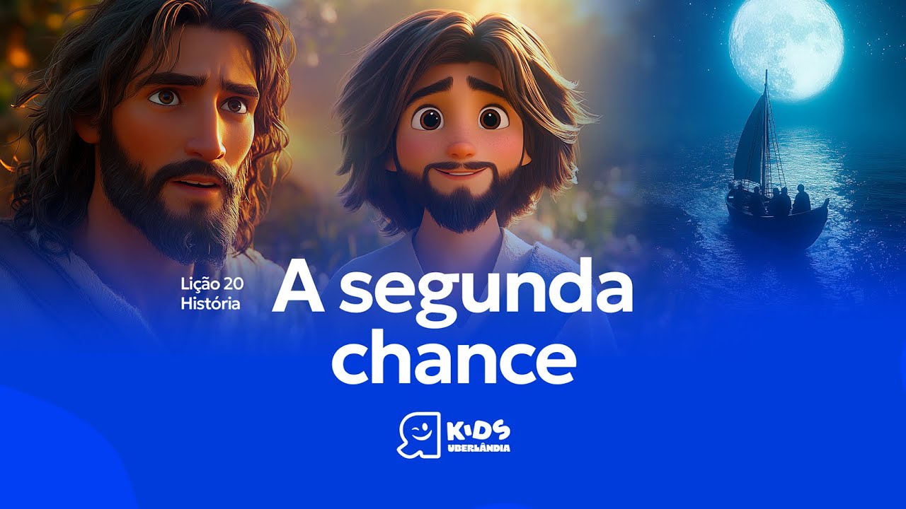 Desenho animado Bíblico Lição 20 A segunda chance para um amigo / História/Radicais Kids Uberlândia