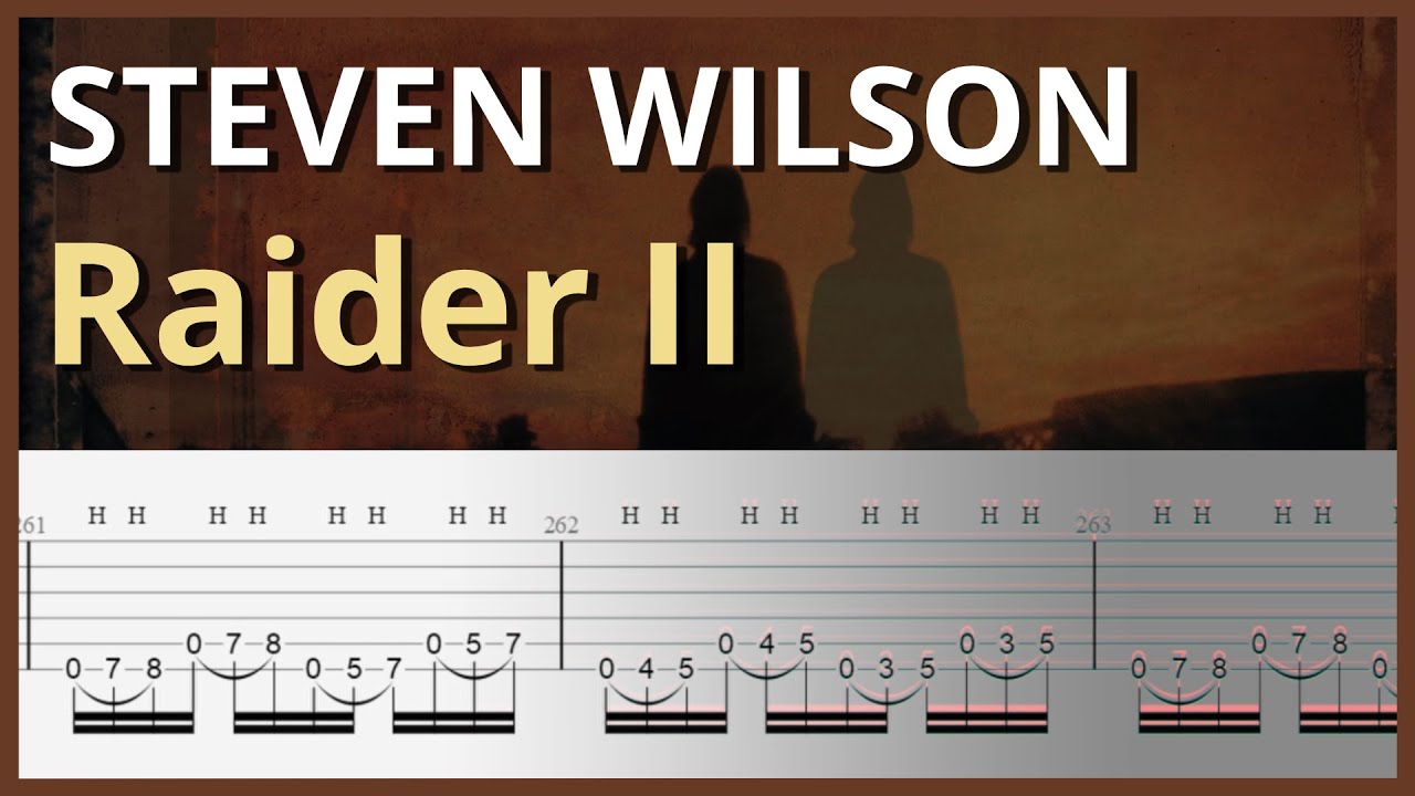 Raider II (Grace for Drowning) Guitar & Bass Tabs - Steven Wilson
