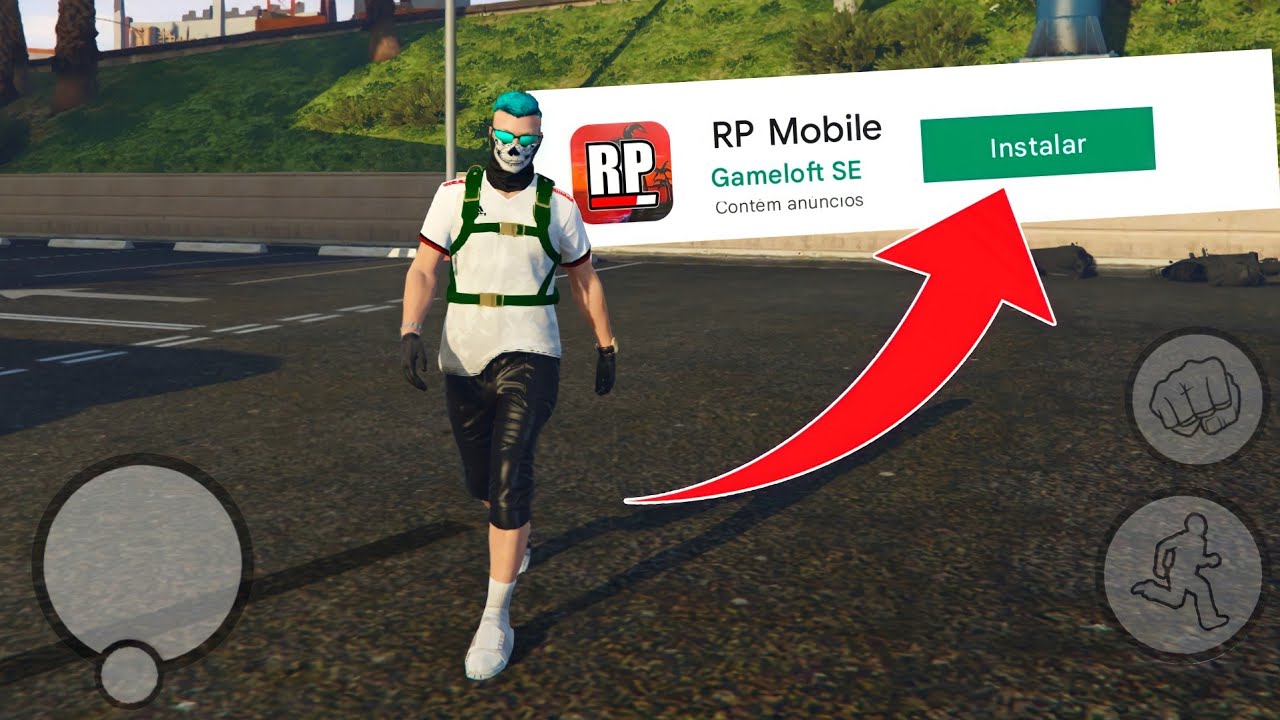 FINALMENTE!! GTA RP ANDROID🔥 COMO JOGAR GTA RP NO CELULAR!! (F&aacute;cil e R&aacute;pido 2022)