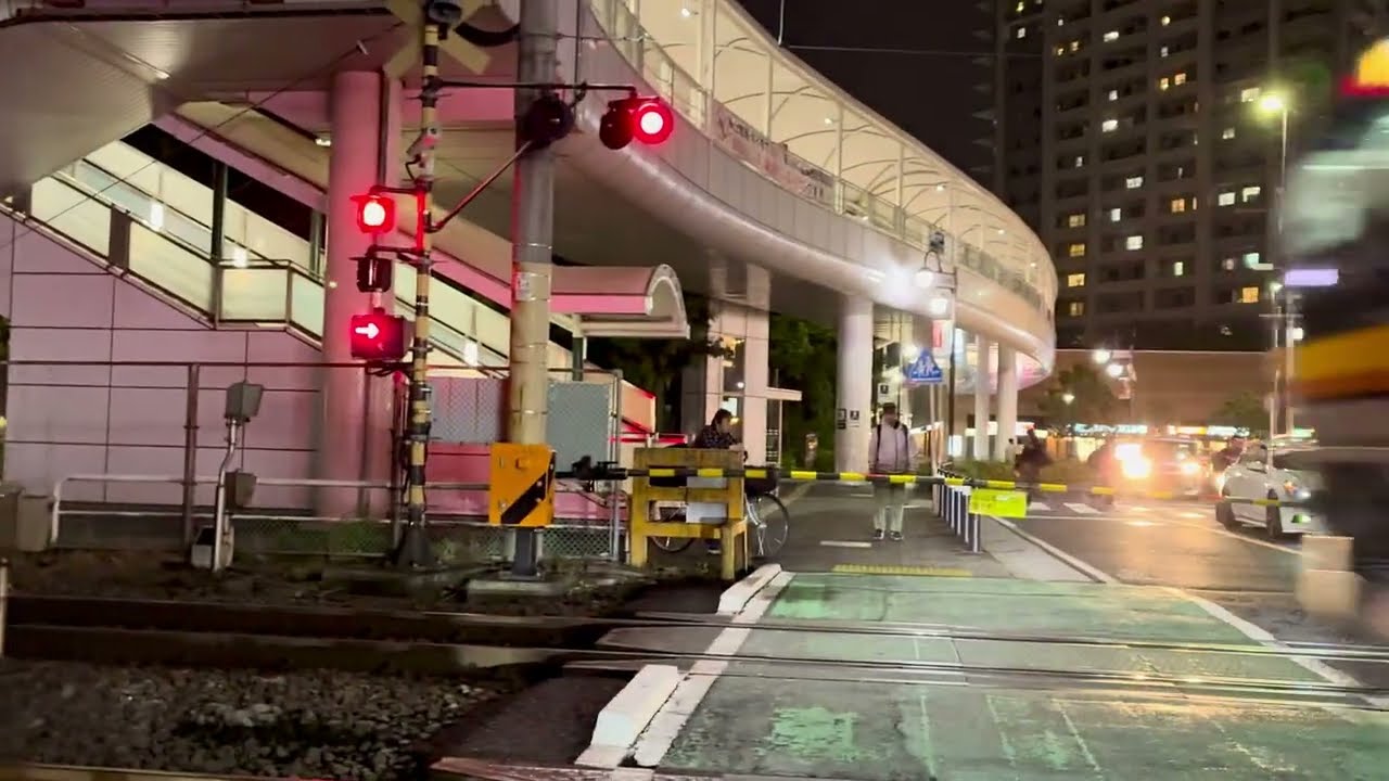 Railroad crossing in Nambu line