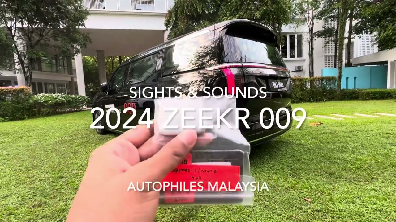 CAR ASMR | Zeekr 009 | Sights & Sounds