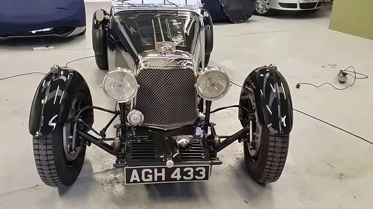 1933 Aston Martin Le Mans. Enhancement detail.