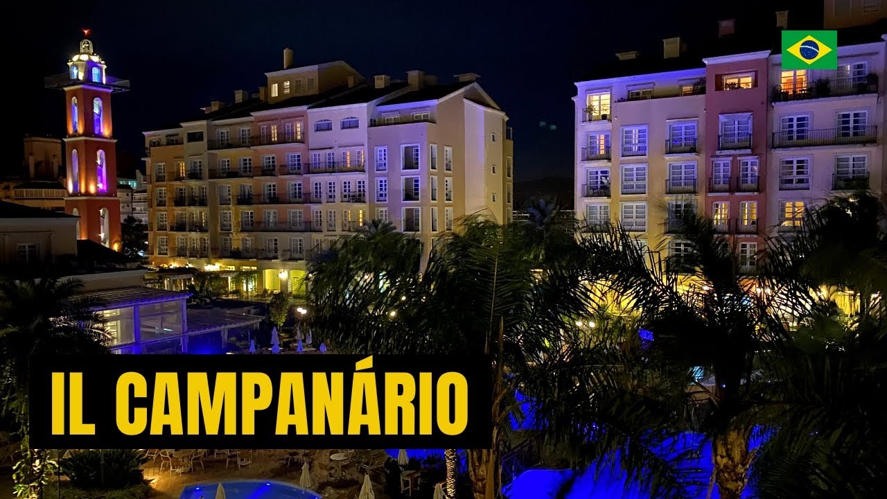 Ficamos Hospedados no IL Campanário Villaggio Resort em Jurerê Internacional, Florianópolis.