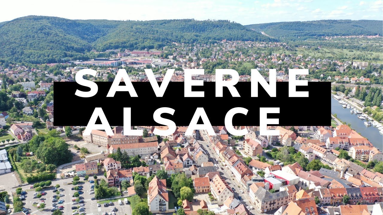 Saverne Alsace - Vue du ciel