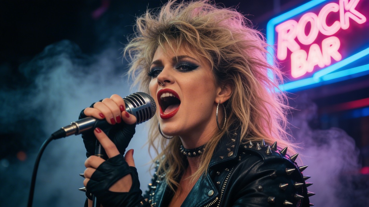 Epic Stadium Rock Revival – Silent In The Dust | 80s AOR Rock – Serena Vox