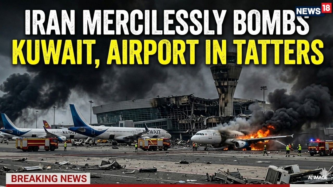Major Escalation In Iran War After Deadly Attack On Kuwait Airport Following U.S. Strikes | N18G