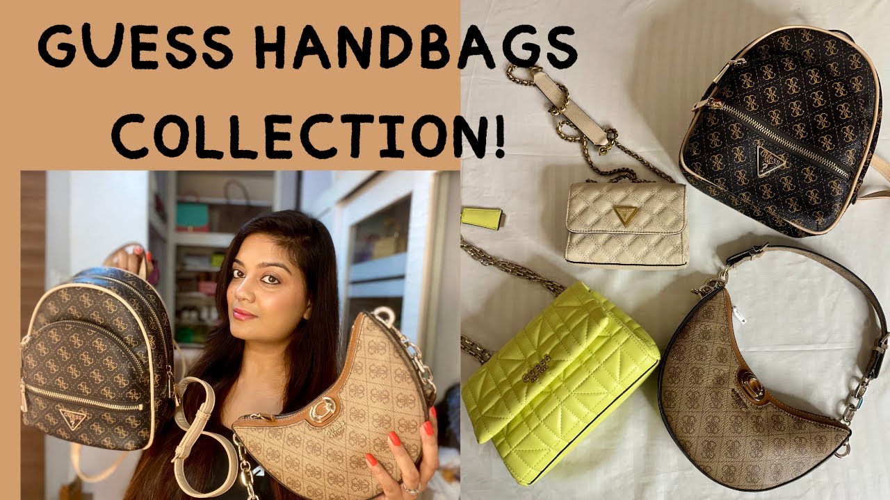 GUESS HANDBAGS FOR WOMEN || MYNTRA SALE || DESIGNER HANDBAG COLLECTION INDIA