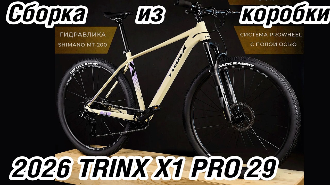 TRINX X1 PRO 29 сборка из коробки