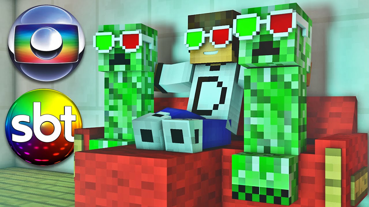 Minecraft - Industrial Craft: Assistindo Desenho