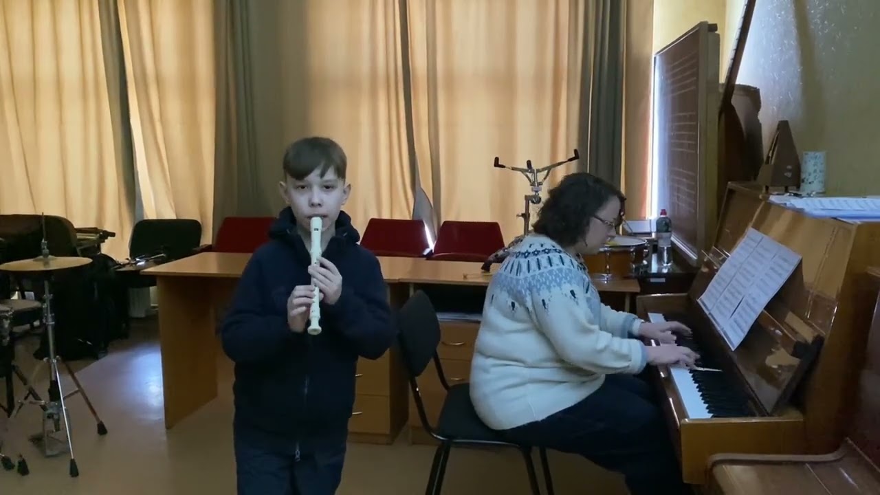 Щербак Валентин - Л. Жульєва «Варіації» на українську народну пісню «Дівка в сінях стояла» 