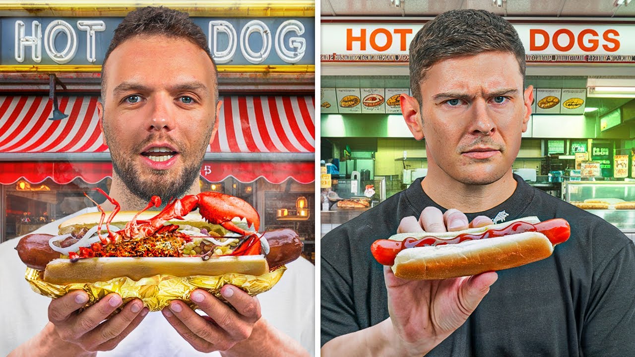 NAJDROŻSZY VS NAJTAŃSZY HOT DOG