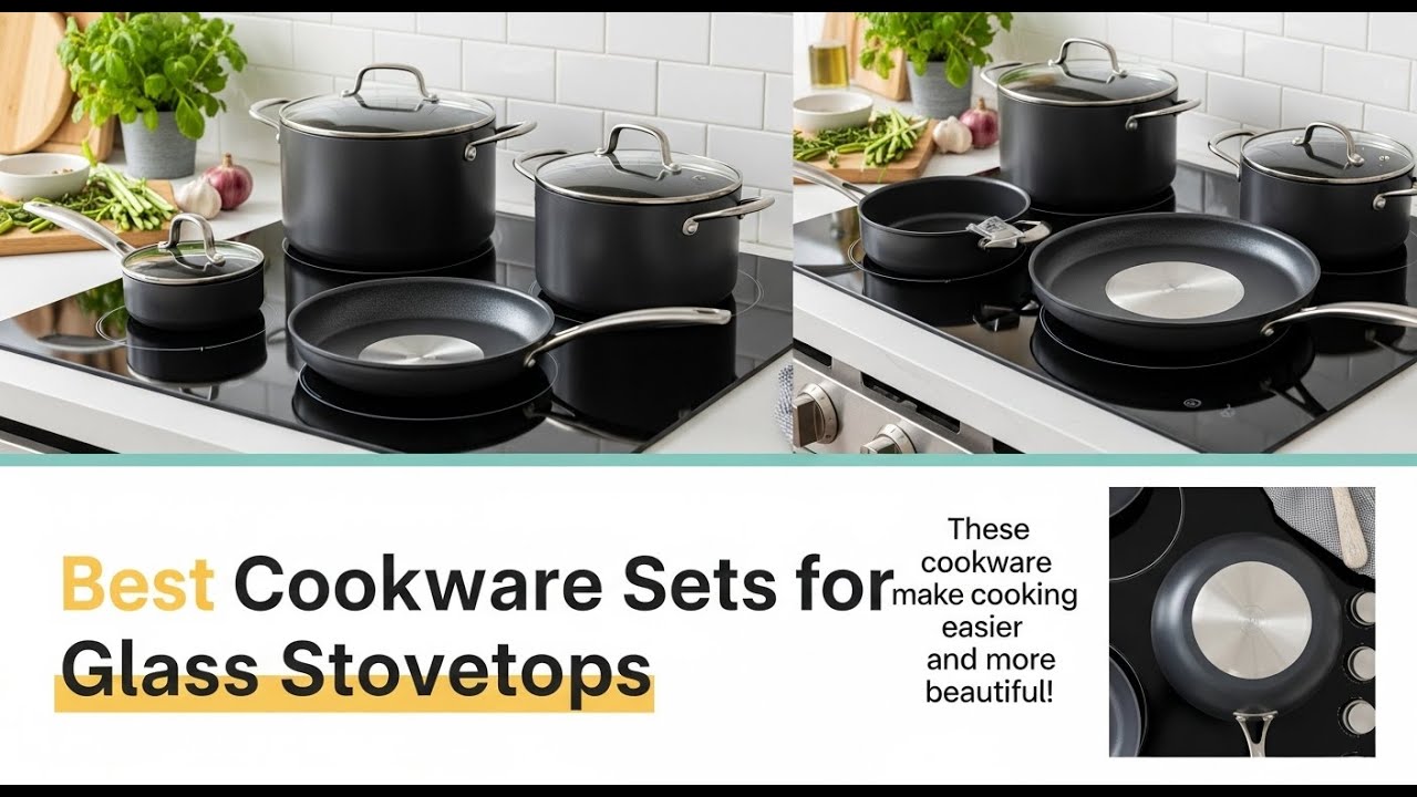 TOP 5 Best Cookware Sets For Glass Stovetops 2026 | Cookware Sets For Glass Stovetops That Actually